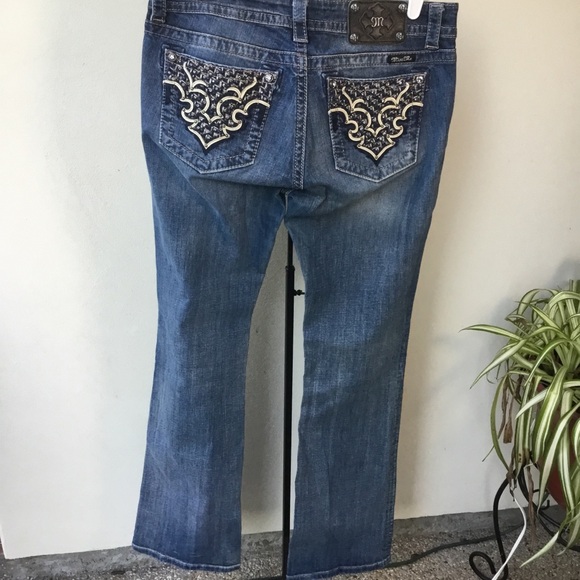 Miss Me Jeans Boot women's size 31 Bootcut Great Condition - Picture 3 of 16